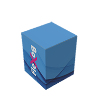 Krabica vrch 1 klapka, dno so zámkom